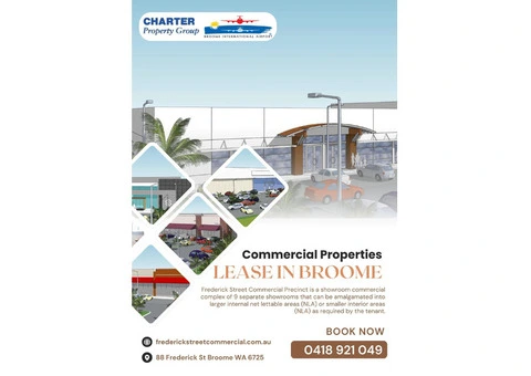 Commercial Properties for Lease in Broome | Frederick Street Commercial
