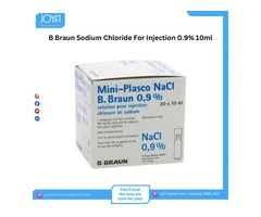 B Braun Sodium Chloride For Injection 0.9% 10ml - Joya Medical Supplies