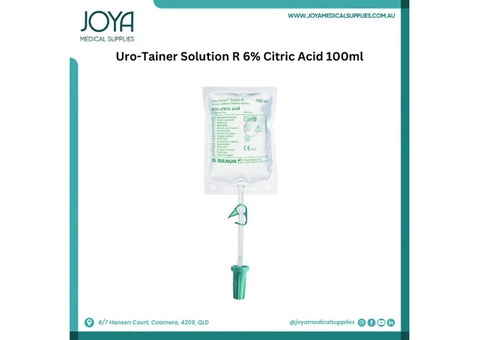 Uro-Tainer Solution R 6% Citric Acid 100ml - Joya Medical Supplies