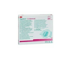 Tegaderm I.V. Advanced Securement Dressing Adult Central Or PICC Line Oval 10cmx15.5cm - Australia