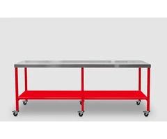 Unlock Workspace Efficiency with Our Steel Cabinet Workbench