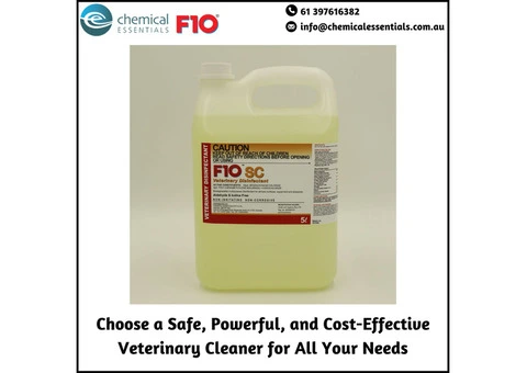 Choose a Safe, Powerful, and Cost-Effective Veterinary Cleaner for All Your Needs