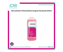 Microshield 4 Chlorhexidine Surgical Handwash 500ml | Joya Medical Supplies