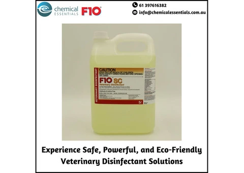Experience Safe, Powerful, and Eco-Friendly Veterinary Disinfectant Solutions