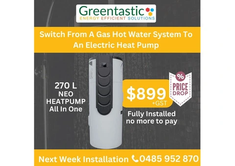 Upgrade to a Neo Hot Water Heat Pump and Save with Government Rebates!