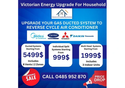 Stay Cool with Air Conditioning Installation and Government Rebates!