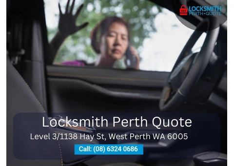 Expert Locksmith Services in Perth for Lost or Stolen Keys