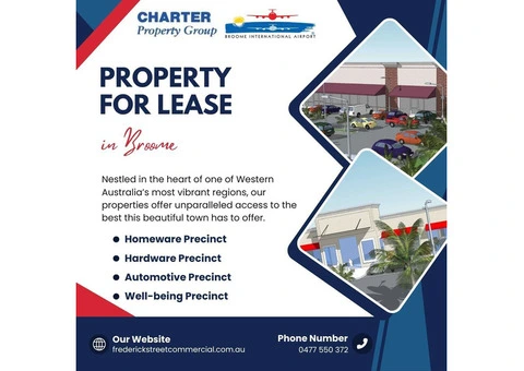 Property for Lease in Broome | Frederick Street Commercial
