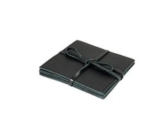 Premium Leather Coasters—Personalized Home Elegance