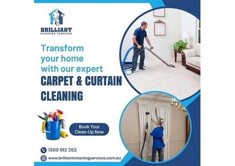 Curtain and Blinds Cleaning Services | Carpet Cleaning Services in Sydney | Brilliant Cleaning - 1/3