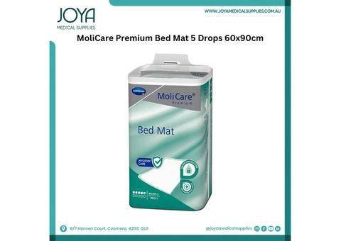 MoliCare Premium Bed Mat 5 Drops 60x90cm - Joya Medical Supplies