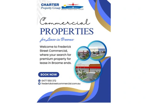 Commercial Properties for Lease in Broome | Frederick Street Commercial