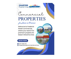Commercial Properties for Lease in Broome | Frederick Street Commercial