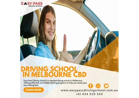 Best Driving Schools & Driving Lessons In Melbourne CBD - Easy Pass Driving School