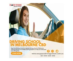 Best Driving Schools & Driving Lessons In Melbourne CBD - Easy Pass Driving School