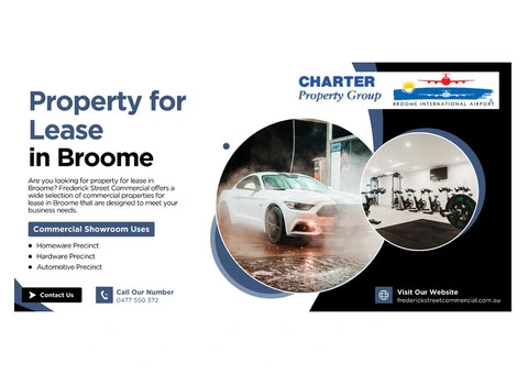 Property for Lease in Broome | Frederick Street Commercial