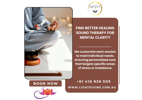 Find Better Healing Sound Therapy for Mental Clarity