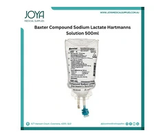 Baxter Compound Sodium Lactate Hartmanns Solution 500ml | Australia