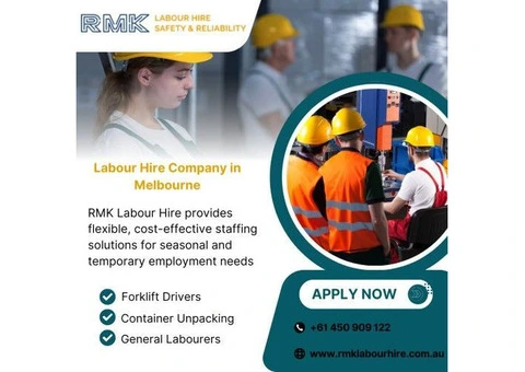 Labour Hire Company in Melbourne | Labour Hire Services in Melbourne