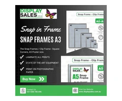 Snap in Frame / Snap Frames A3 | Display Sales