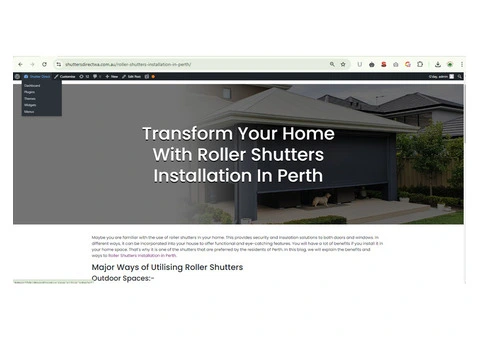 Roller Shutters Installation in Perth - 3/3