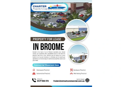 Property for Lease in Broome | Frederick Street Commercial