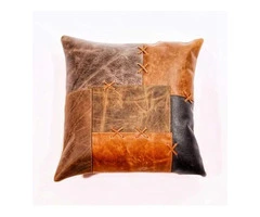 Classic Leather Cushions for Home Decor