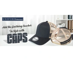 ADD THE FINISHING TOUCHES IN STYLE WITH CAPS