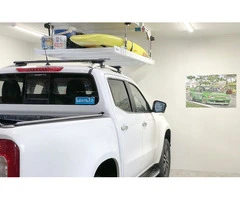 Garage ceiling storage racks