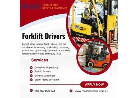 Forklift Drivers in Melbourne