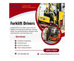 Forklift Drivers in Melbourne