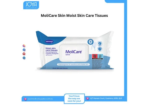 MoliCare Skin Moist Skin Care Tissues - Joya Medical Supplies