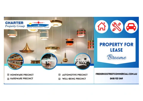Property for Lease in Broome | Frederick Street Commercial