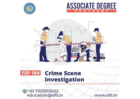 Crime Scene Investigation Course