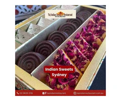 Authentic Indian Sweets in Sydney | Visit Taj Indian Restaurant