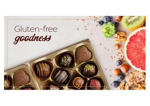 Gluten free chocolate from Davies chocolates