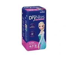 Huggies Drynites Pyjama Pants 4-7 Years Size 4 Girl 17-30 Kg - Joya Medical Supplies