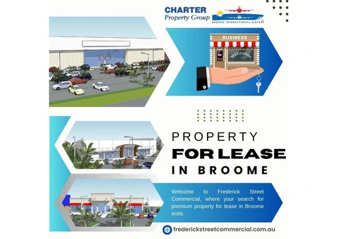 Property for Lease in Broome | Frederick Street Commercial