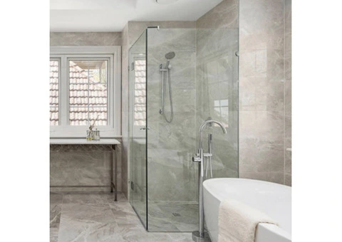 Semi Frameless Shower Screen