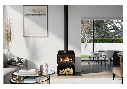 Blaze B100 Freestanding Wood Heater – Stylish Warmth for Small Spaces