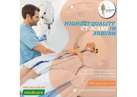 Highest Quality CT-Scans in Auburn Radiology. (02) 8315 8292
