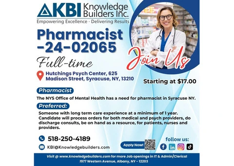 Healthcare Jobs in Albany, NY