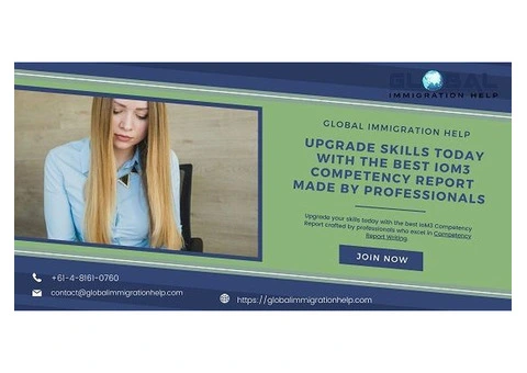 Upgrade Skills Today with The Best IoM3 Competency Report Made By Professionals