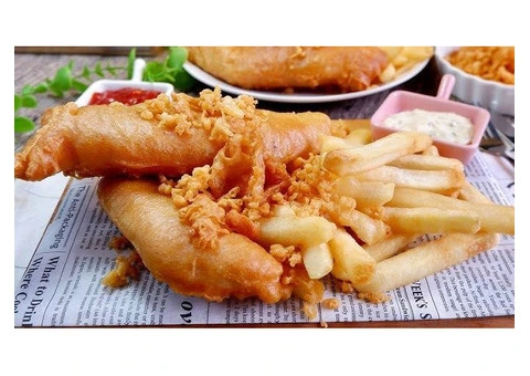 The Best Gluten Free Fish and Chips Takeaway Shop in Whittington