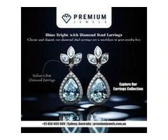 Shop Elegant Diamond Stud Earrings Today