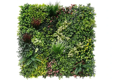 Create a Lush Oasis with Fake Vertical Garden Walls