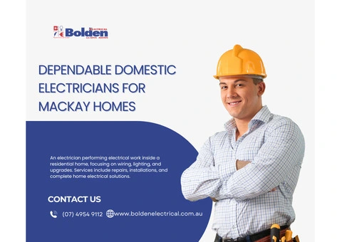 Dependable Domestic Electricians for Mackay Homes