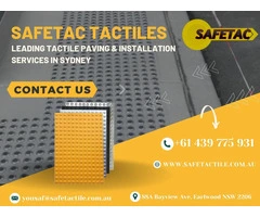 Safetac Tactiles - Tactile Contractor Sydney
