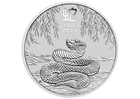 2025 Perth Mint Silver Lunar Snake Coin 1oz