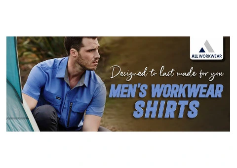 DESIGNED TO LAST, MADE FOR YOU—MEN'S WORKWEAR SHIRTS